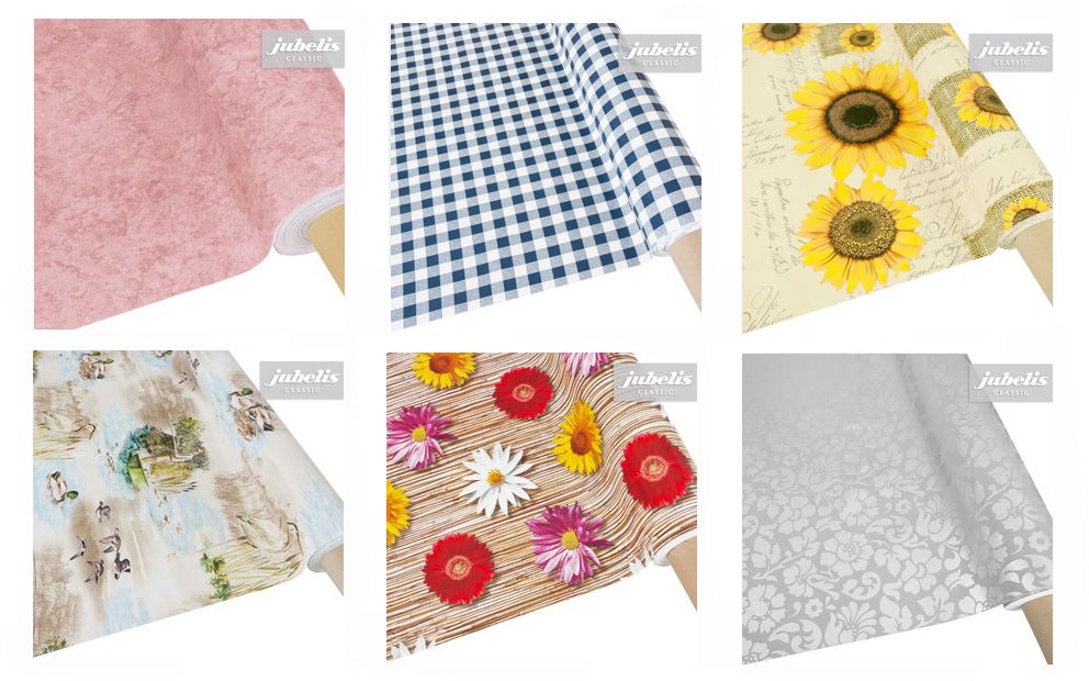 Wasserdichte Tischdecken aus Wachstuch - maßgeschneidert von Meterware nach Ihren Vorgaben zu einem unschlagbar günstigen Preis online kaufen